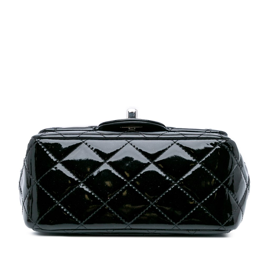 Chanel Mini Square Classic Patent Single Flap - Image 6