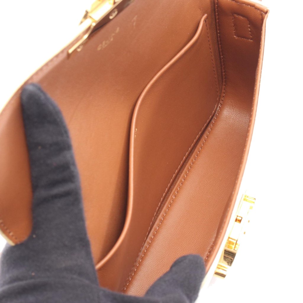 Celine Triomphe Coated Canvas Claude Shoulder Bag - 3