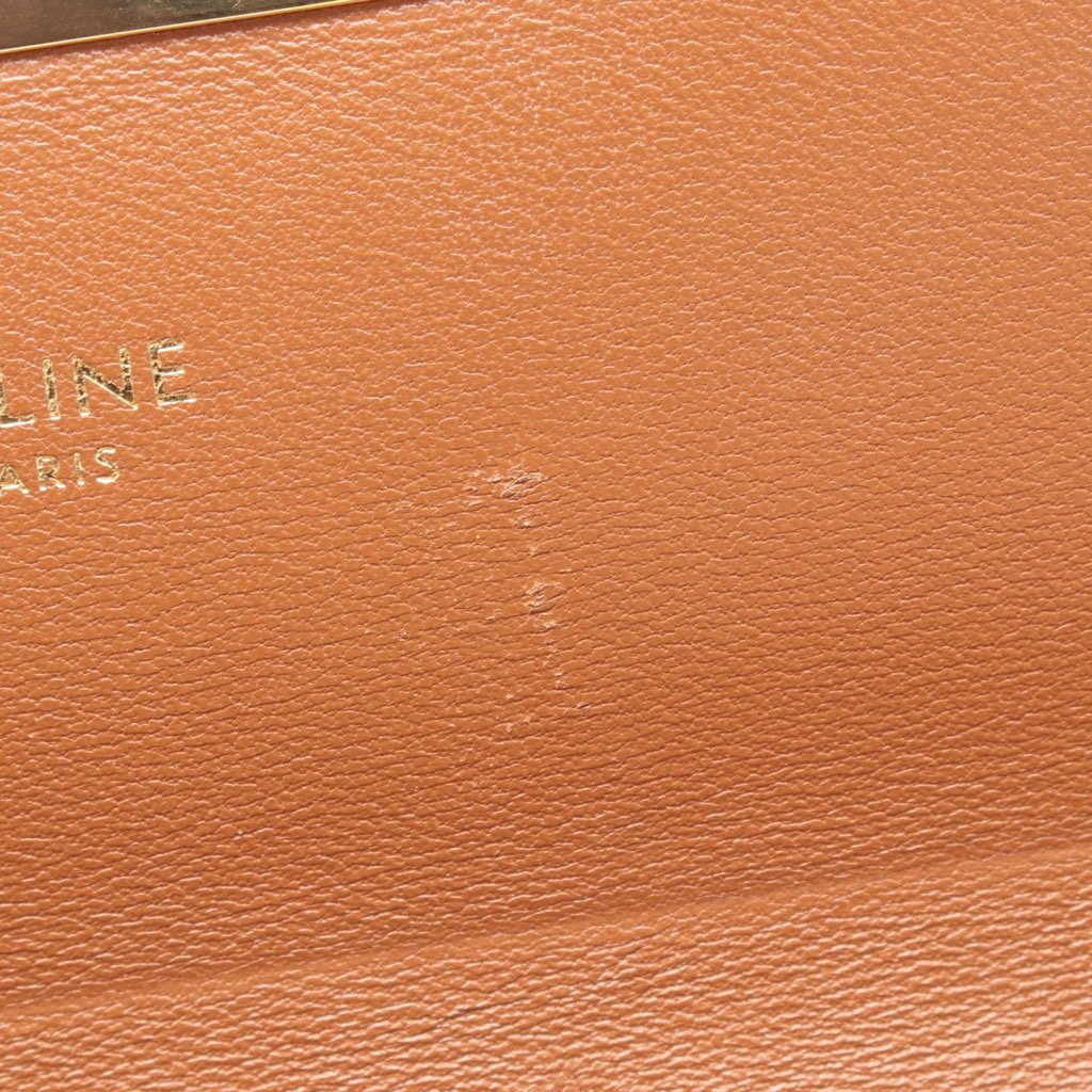 Celine Triomphe Coated Canvas Claude Shoulder Bag - 5