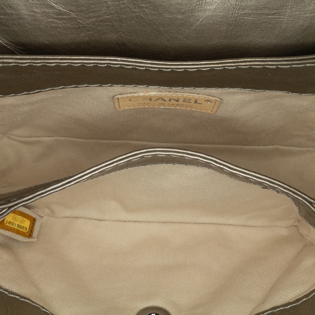 Chanel Mini Quilted Metallic Calfskin Lady Pearly Flap - 4