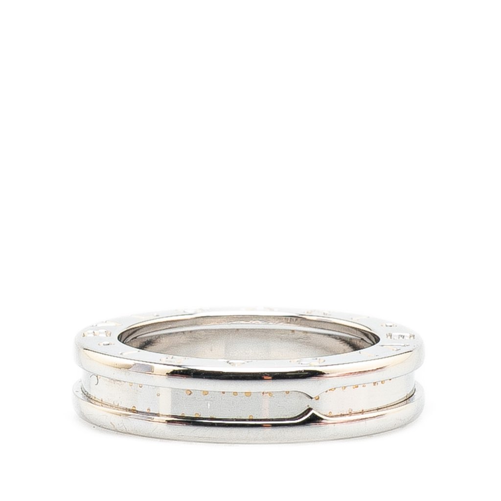 Bvlgari 18K White Gold B.Zero1 One Band Ring - 2