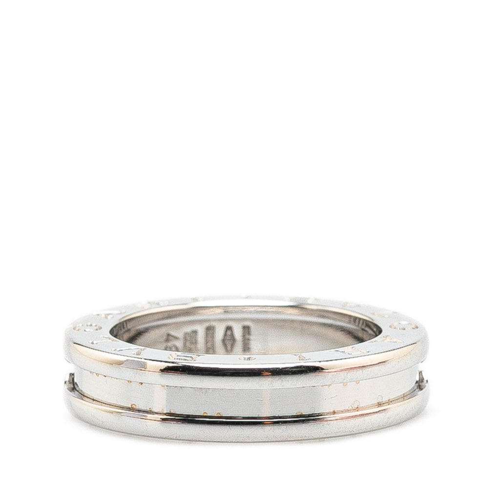 Bvlgari 18K White Gold B.Zero1 One Band Ring - 3