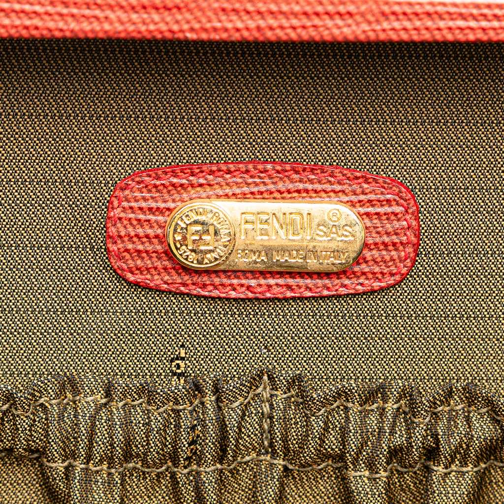 Fendi Mini Leather Trunk Attache Case - 5