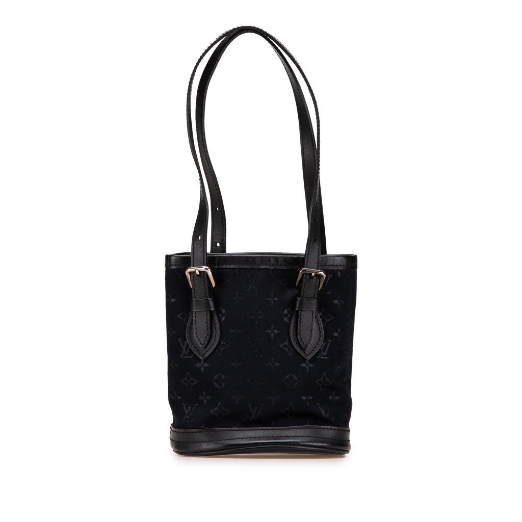 Louis Vuitton Monogram Mini Satin Bucket