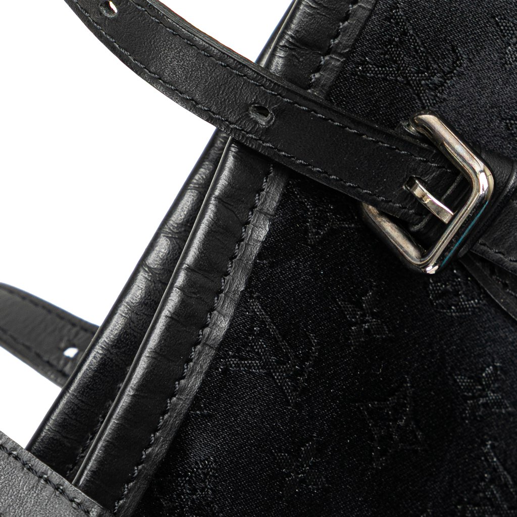 Louis Vuitton Monogram Mini Satin Bucket - Image 11