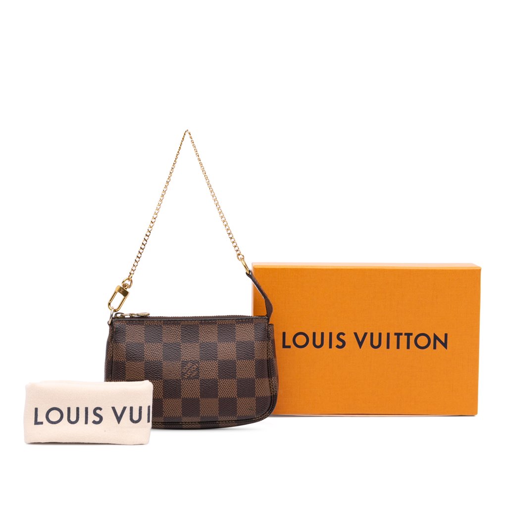 Louis Vuitton Damier Ebene Mini Pochette Accessoires - Image 13