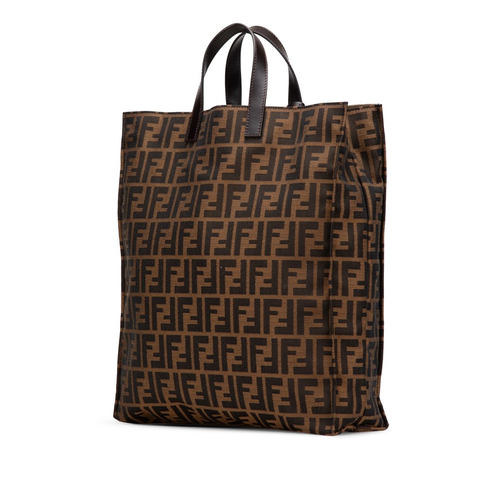 Fendi Zucca Canvas Shopping Tote - 2