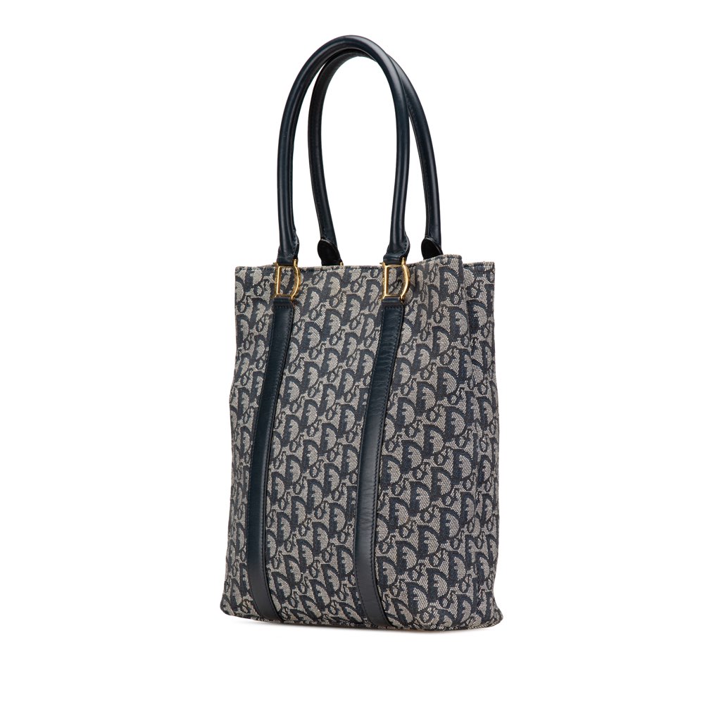 Dior Diorissimo Trotter Canvas Tote - Back view