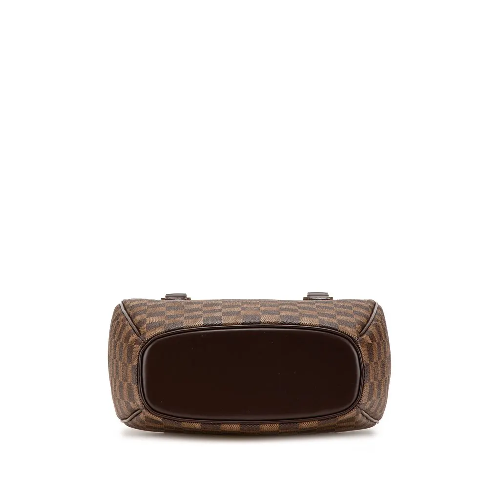 Louis Vuitton Damier Ebene Sarria Seau Brown Canvas Good - Inside View