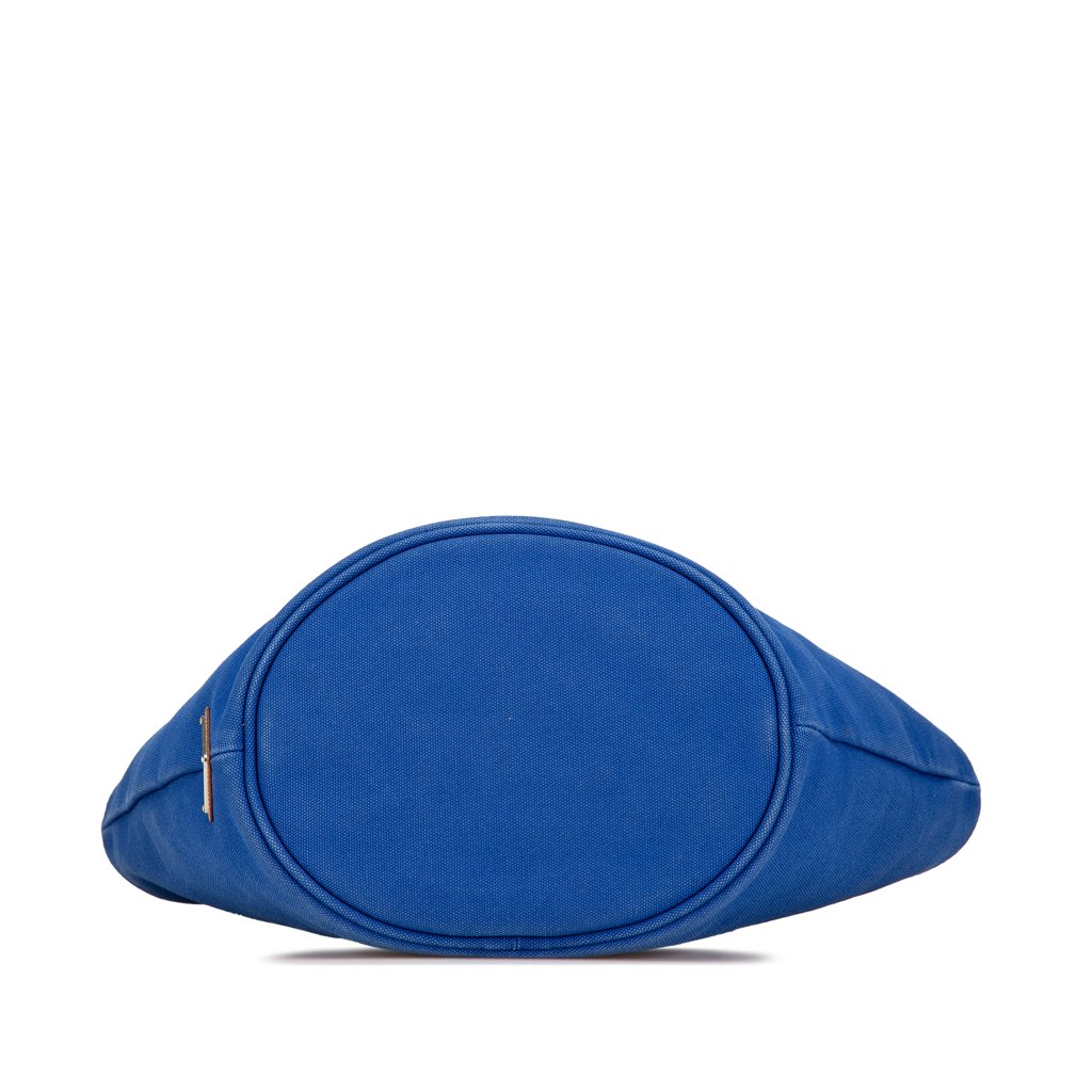 Prada Canvas Canapa Logo Satchel - Image 6