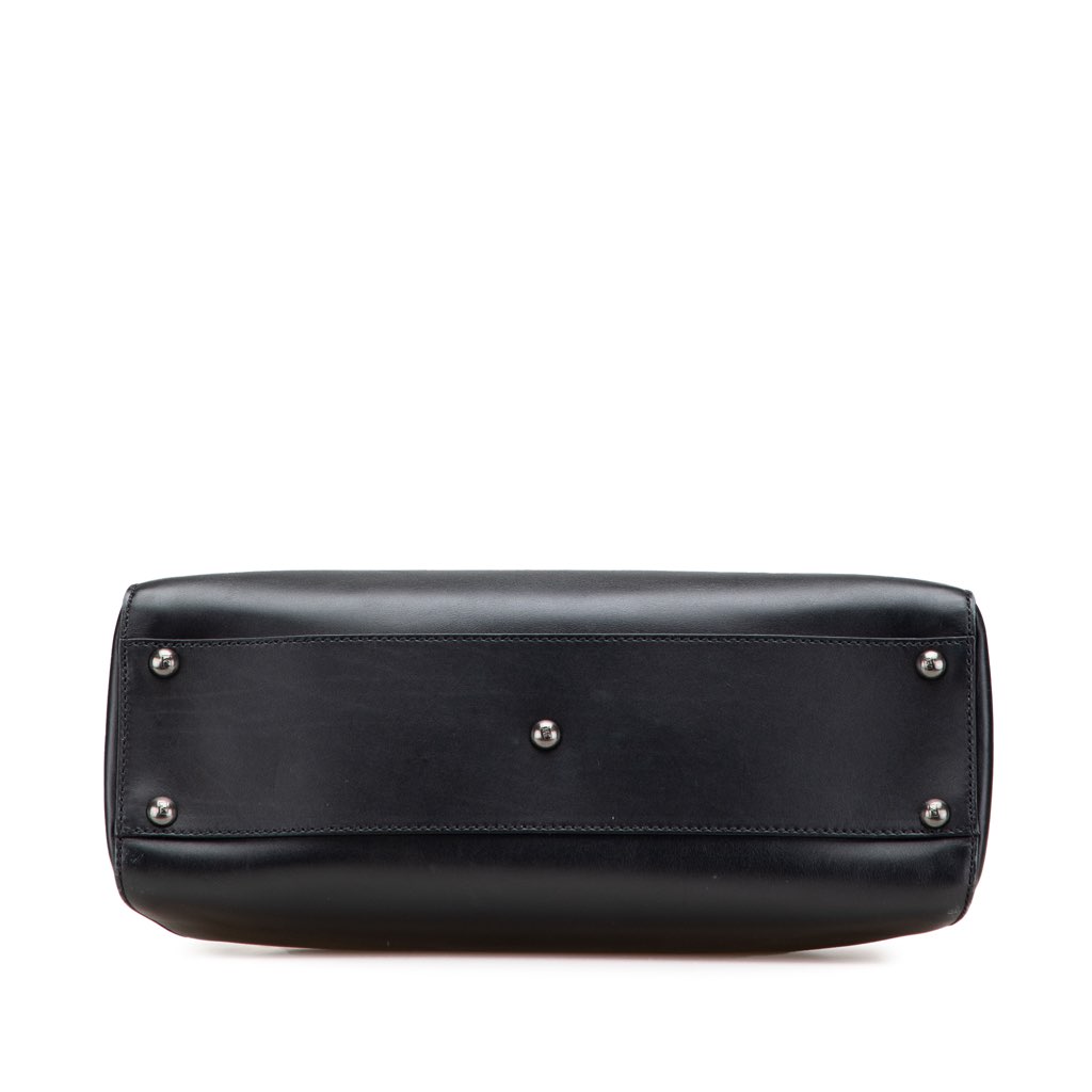 Fendi Medium Shiny Nappa Peekaboo Iconic Satchel - Image 6