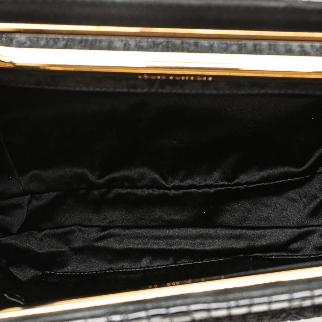 Louis Vuitton Monogram Motard Before Dark Black Leather Good - Model View