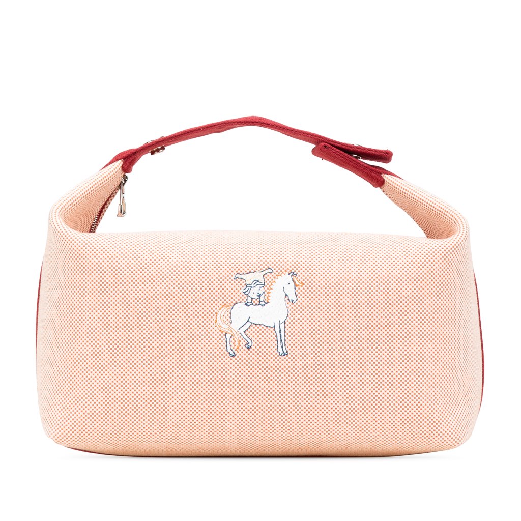Hermès Large Canvas Bride A Brac Cabriole Case