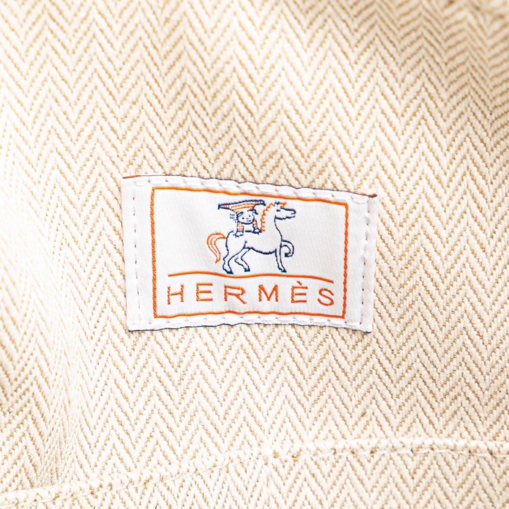 Hermès Large Canvas Bride A Brac Cabriole Case - 5