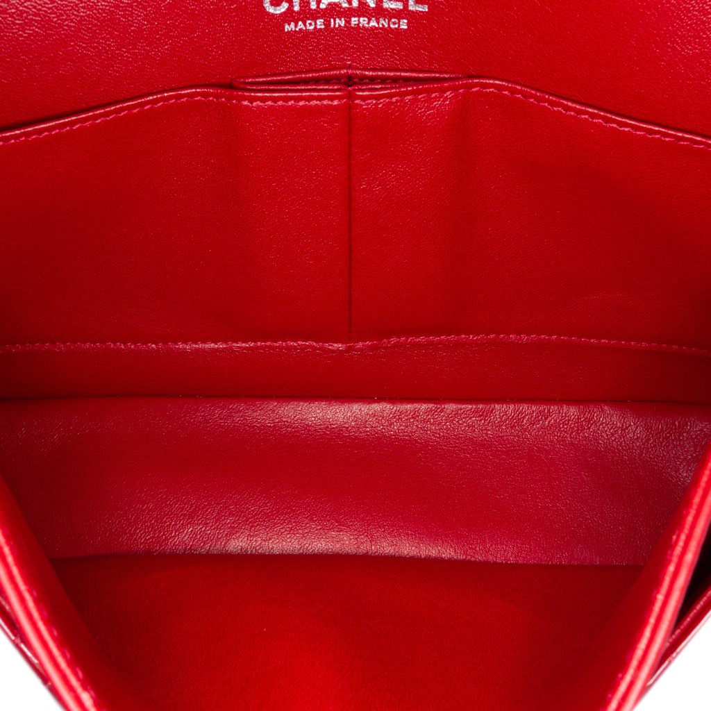 Chanel Medium Classic Patent Double Flap - 4