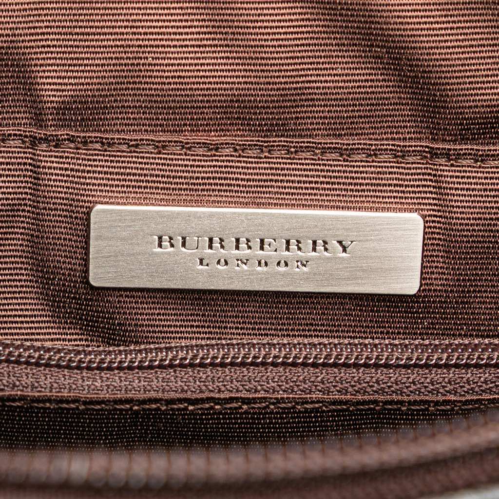 Burberry Leather and Suede Stitch Tote - Side view