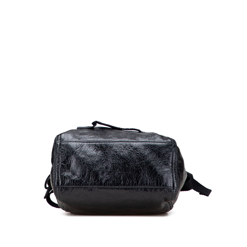 Balenciaga Small Lambskin Arena Army Tote - 3