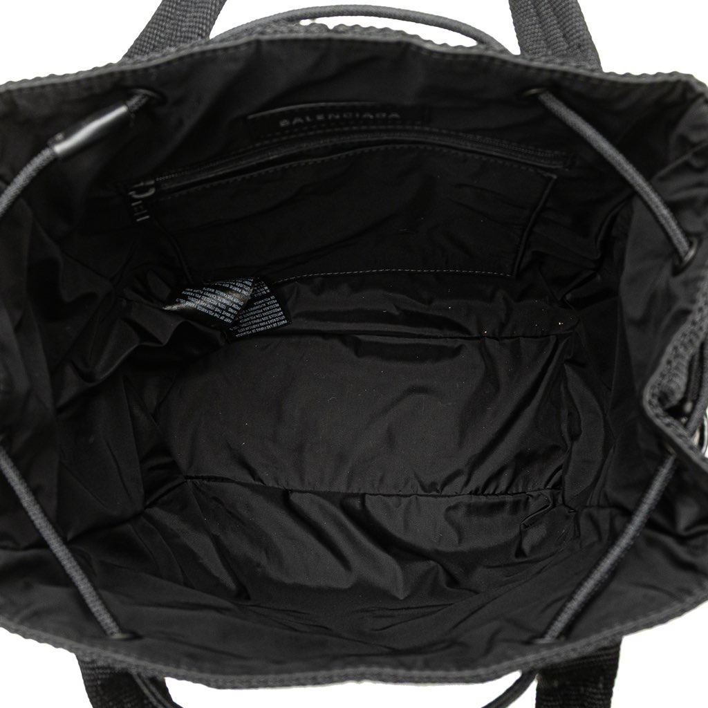 Balenciaga Small Lambskin Arena Army Tote - 4