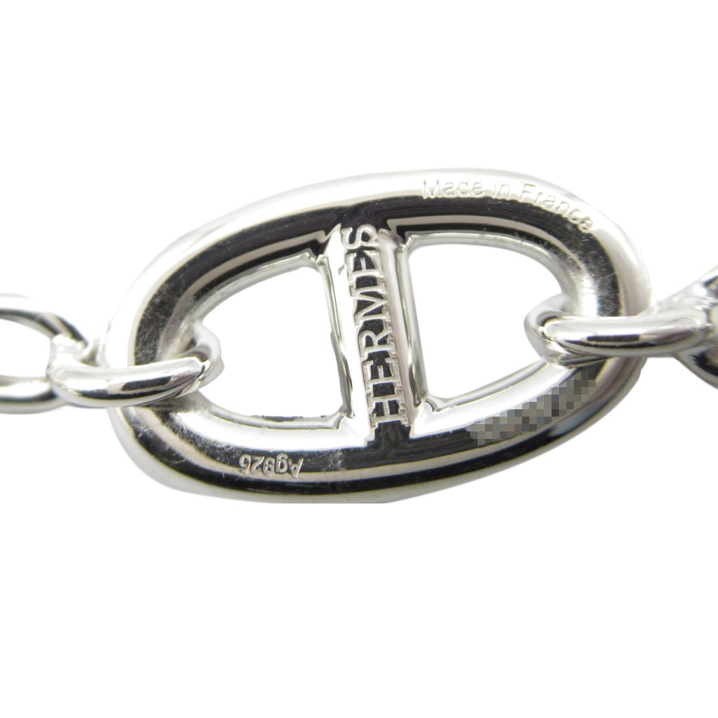 Hermès Sterling Silver Chain d'Ancre Farandole Necklace - 4