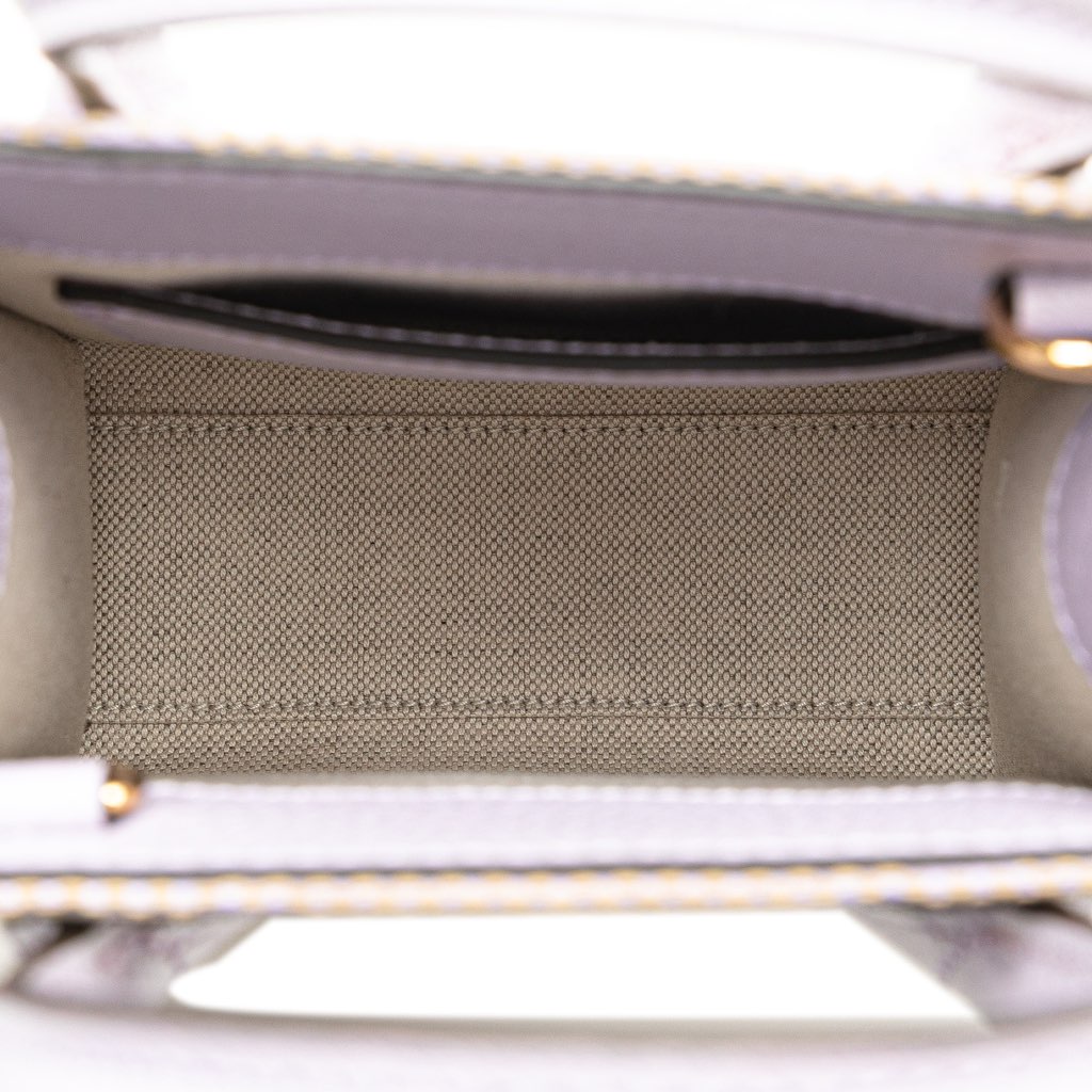 Gucci Mini Jumbo GG Canvas Interlocking G Satchel - 4