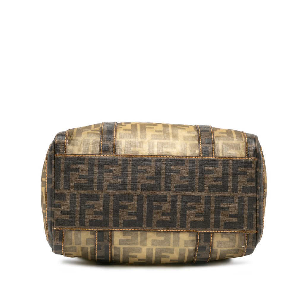 Fendi Zucca Mesh Boston Bag - Image 6