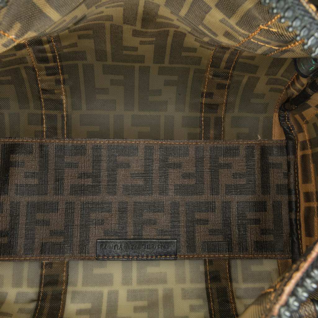 Fendi Zucca Mesh Boston Bag - 4
