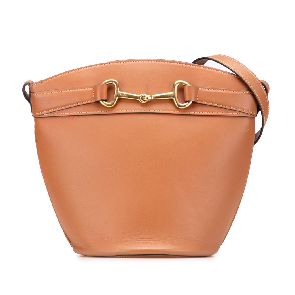 Celine Leather Crecy Bucket Bag