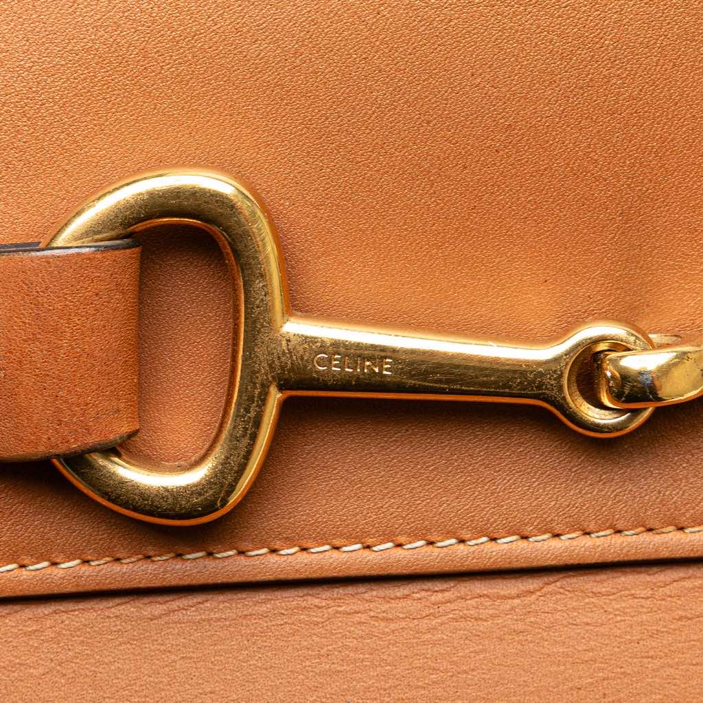 Celine Leather Crecy Bucket Bag - Image 10