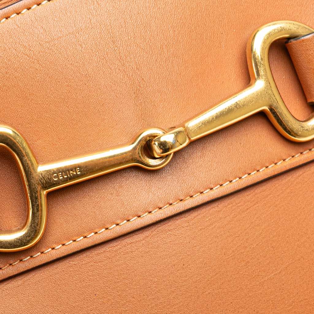 Celine Leather Crecy Bucket Bag - Image 11