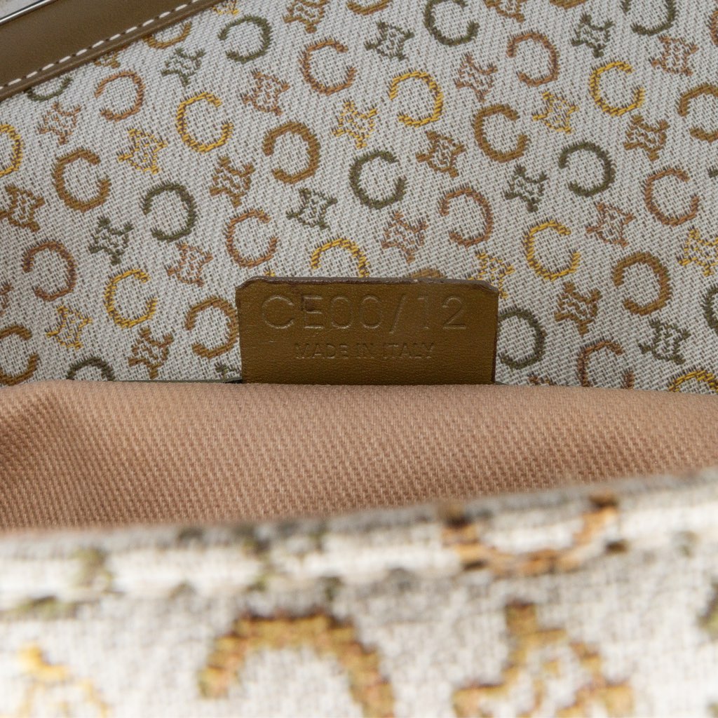 Celine C Macadam Canvas Crossbody - 5