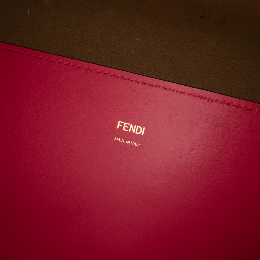 Fendi Medium Leather Sunshine Shopper Tote - 5