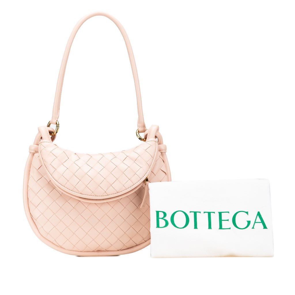 Bottega Veneta Small Nappa Intrecciato Gemelli Hobo - Image 13