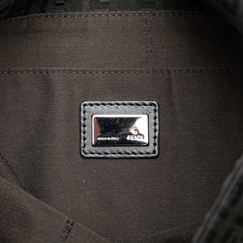 Fendi Zucchino Canvas Crossbody - Side view