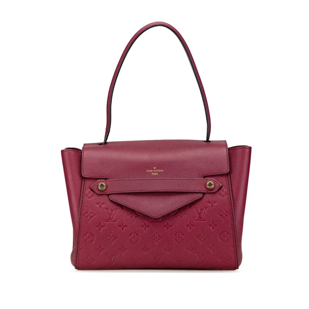 Louis Vuitton Monogram Empreinte Trocadero Red Leather Very good - Front View