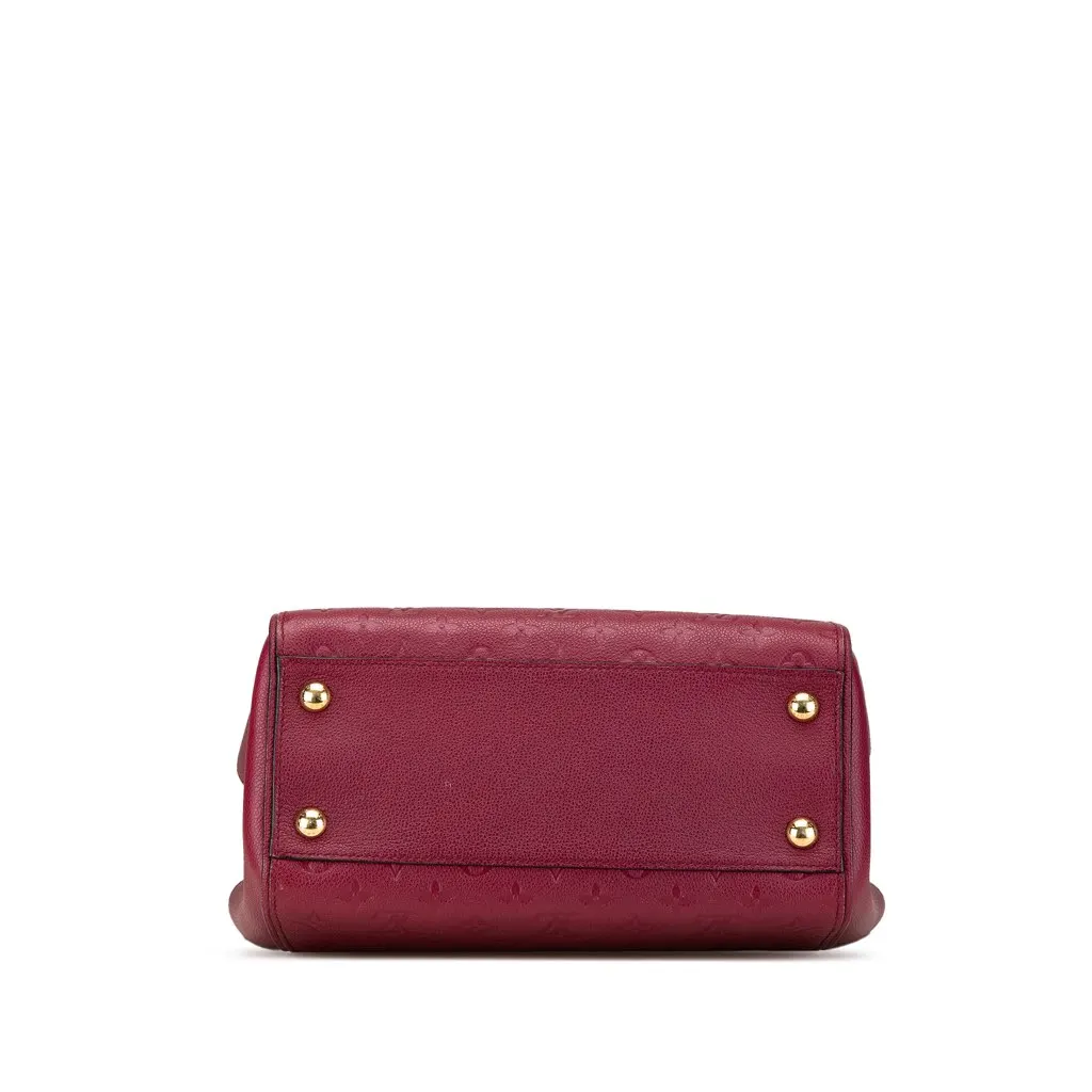 Louis Vuitton Monogram Empreinte Trocadero Red Leather Very good - Inside View