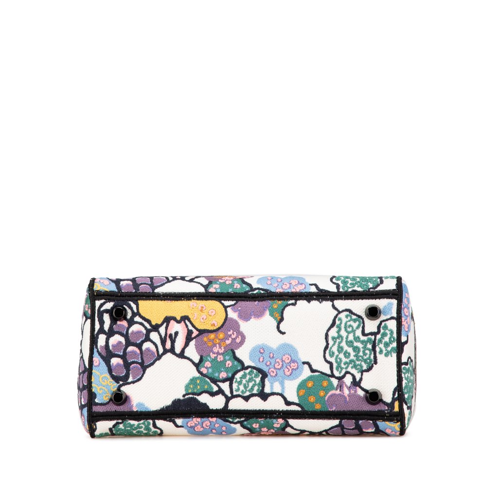 Dior Medium Canvas Embroidered Ciel De Reve Lady D Lite - 3