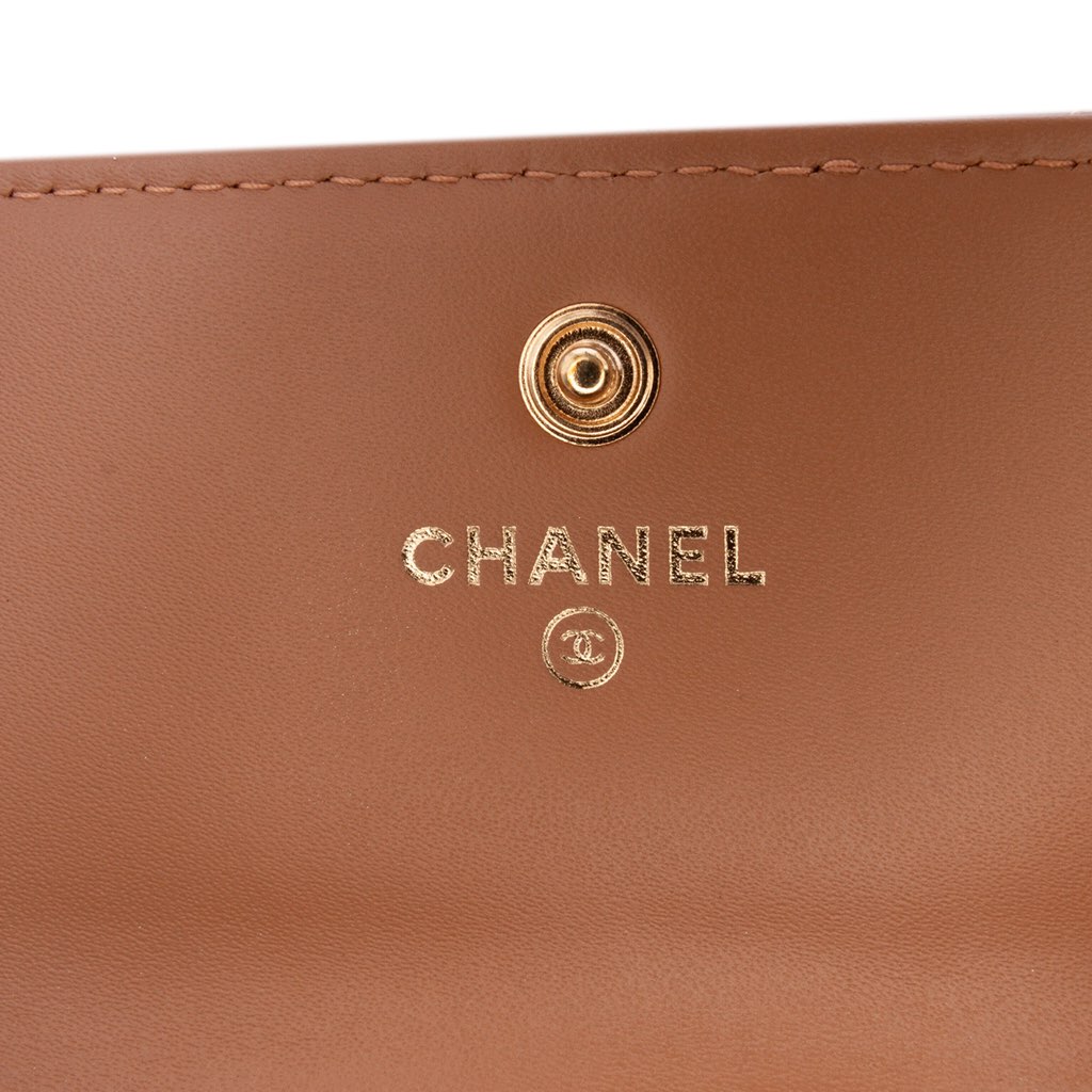 Chanel Quilted Lambskin Flap Card Holder - 5