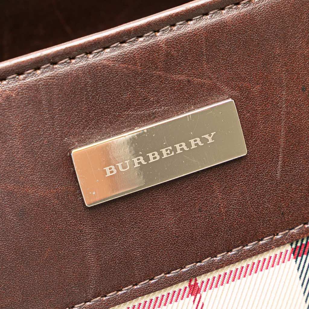 Burberry House Check Canvas Tote - 5