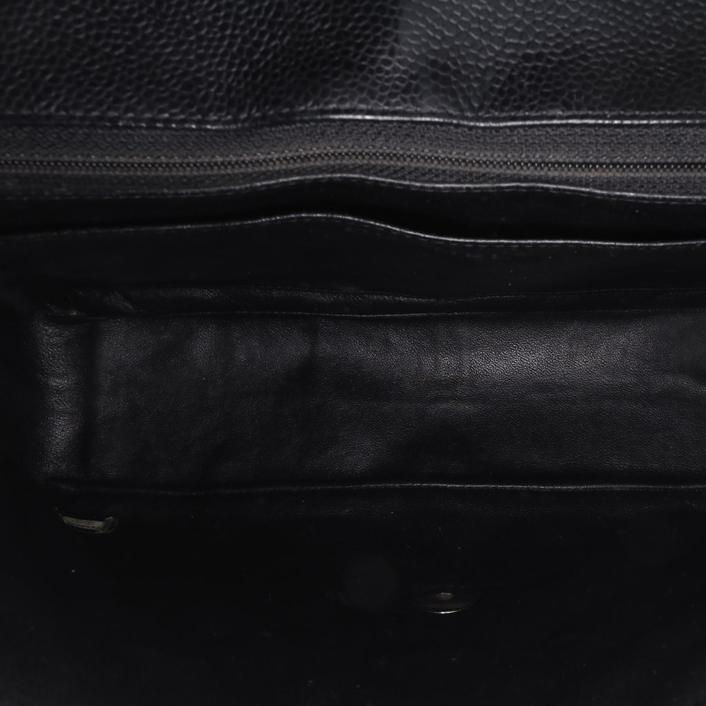 Chanel Jumbo Classic Caviar Single Flap - 4