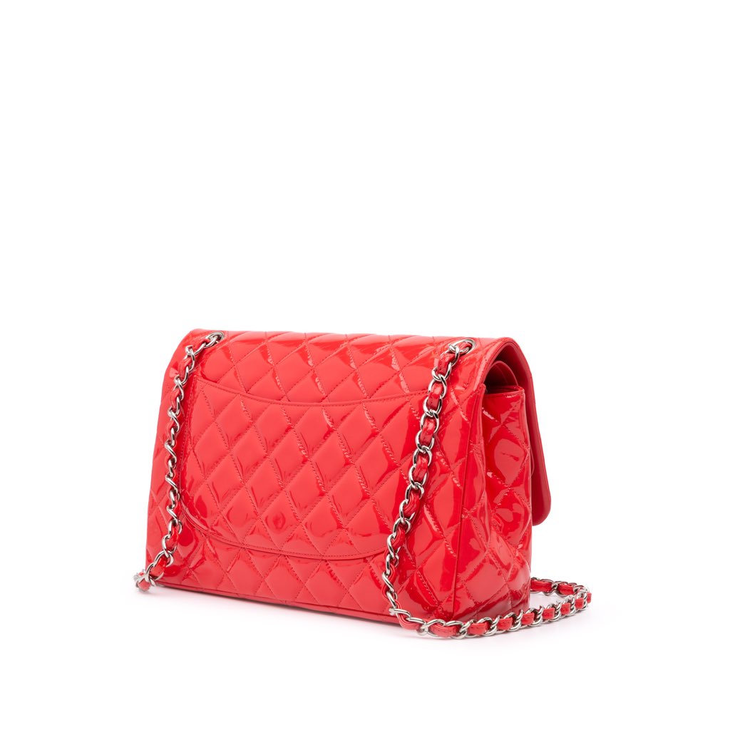 Chanel Jumbo Classic Patent Double Flap - 2