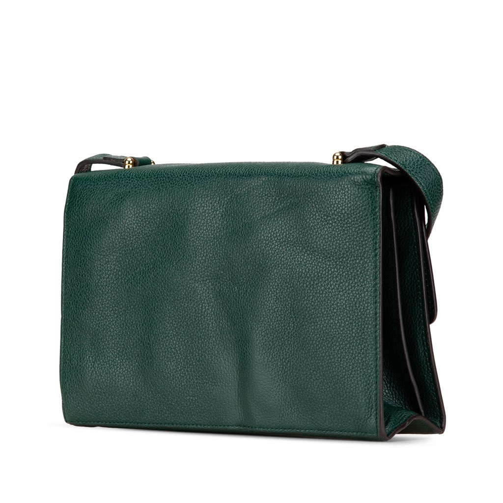 Gucci Small Leather Zumi Flap Crossbody - 2