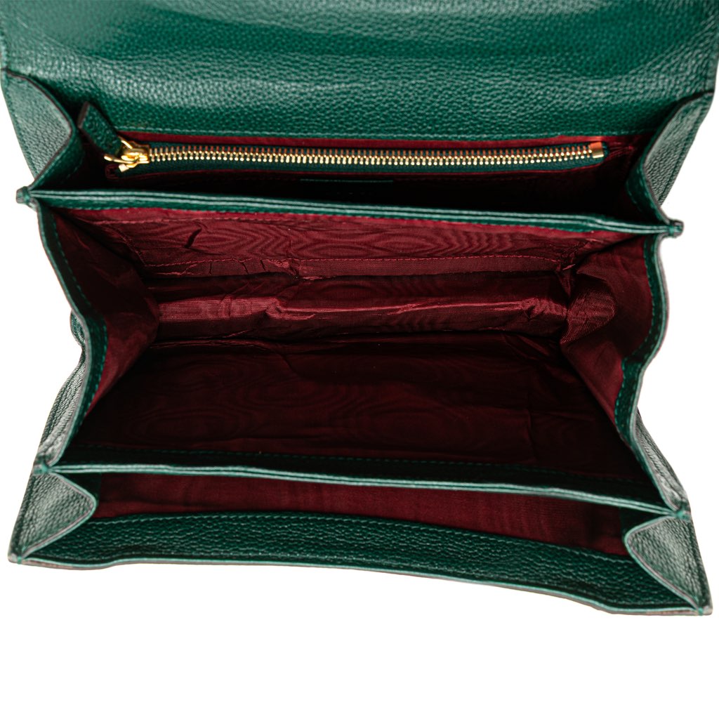 Gucci Small Leather Zumi Flap Crossbody - 4