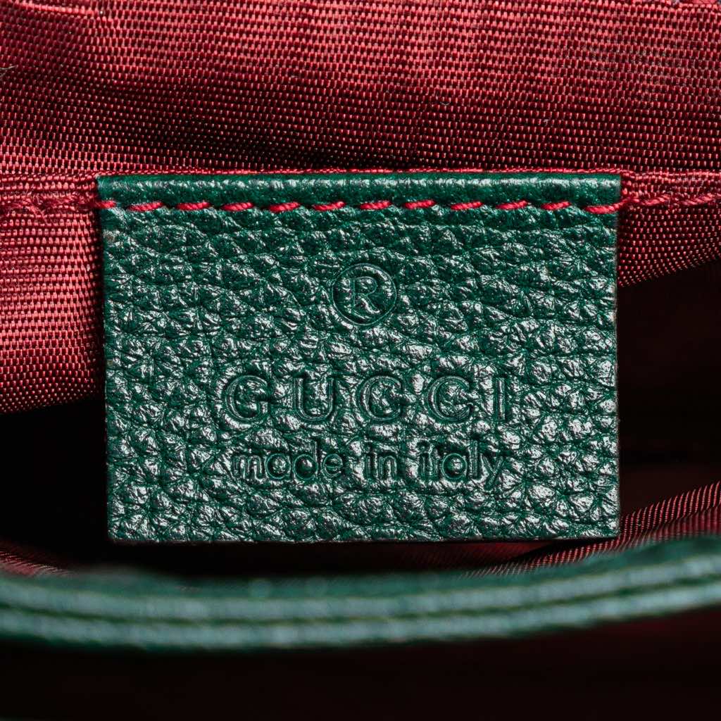 Gucci Small Leather Zumi Flap Crossbody - 5