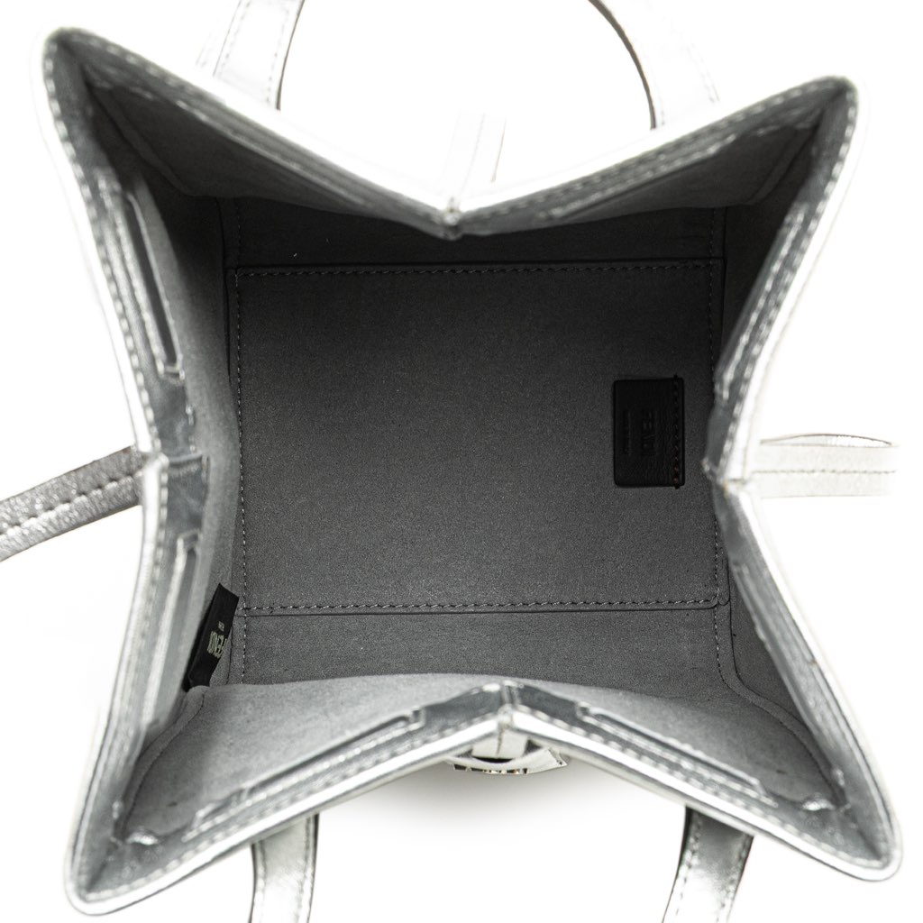 Fendi Mini Leather Origami Shoulder Bag - 4