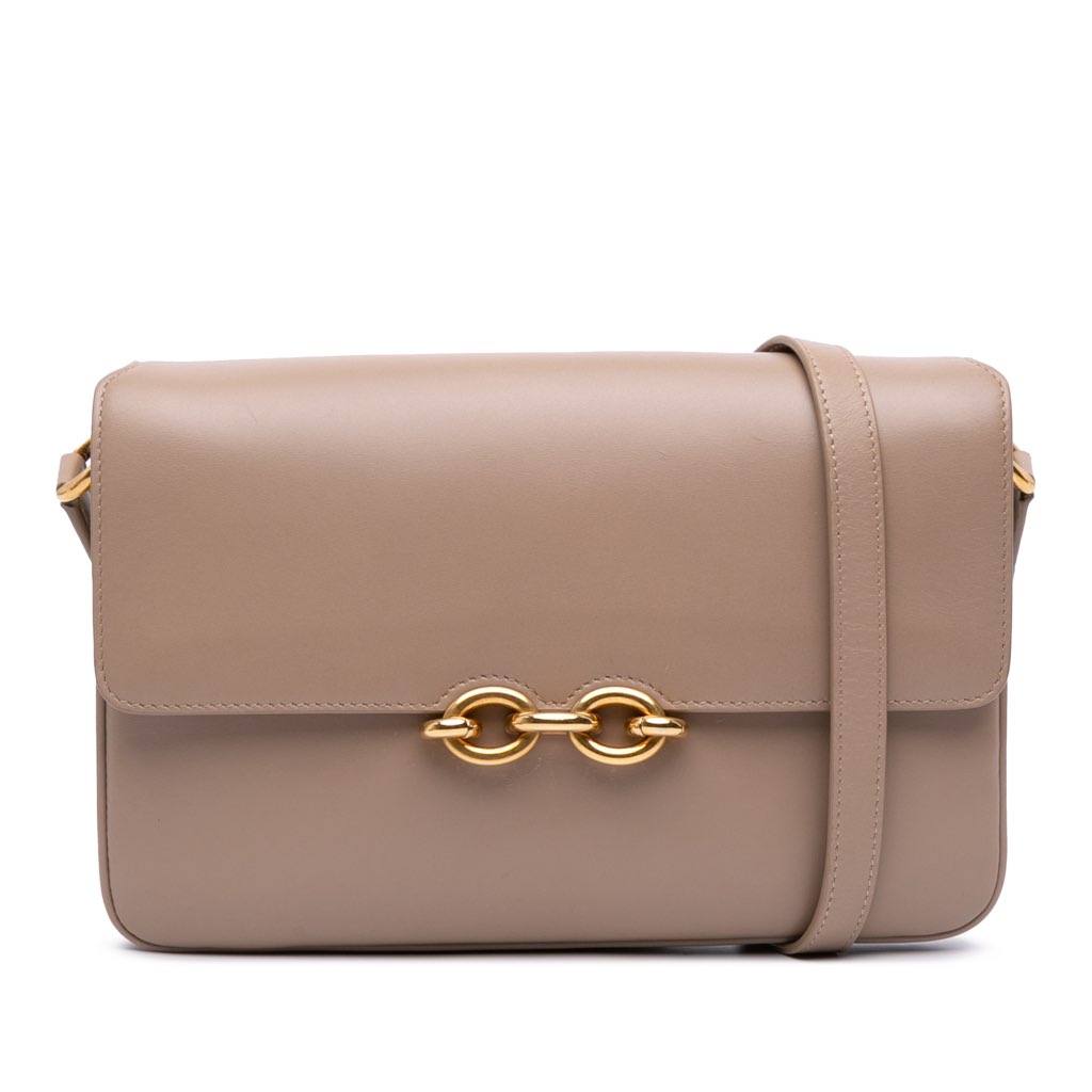 Saint Laurent Smooth Calfskin Le Maillon Crossbody