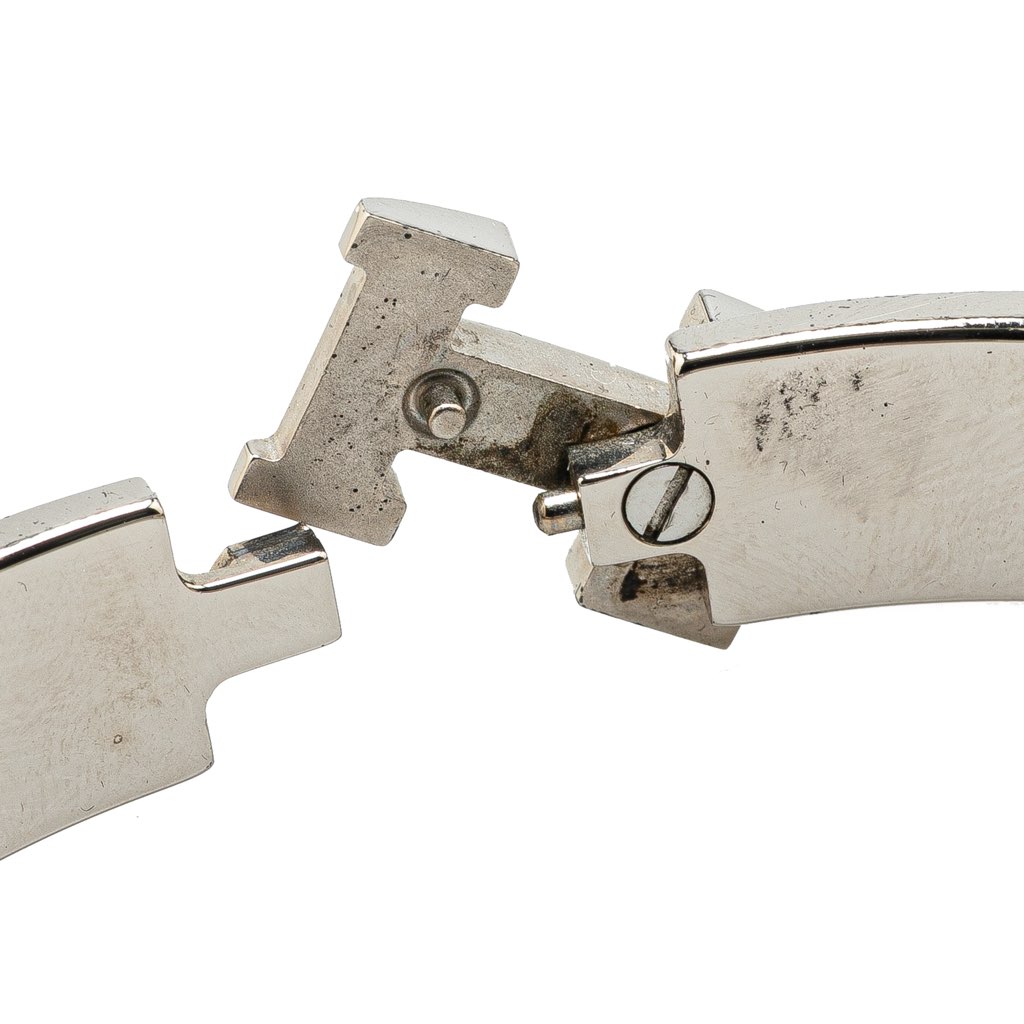 Hermès Narrow Enamel Clic H Bracelet PM - 5