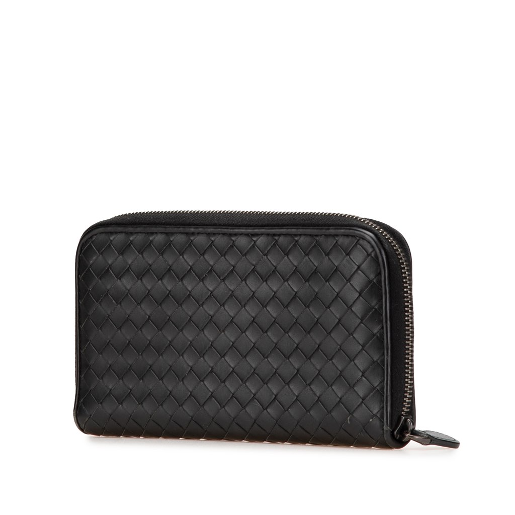 Bottega Veneta Nappa Intrecciato Zip Around Long Wallet - 2