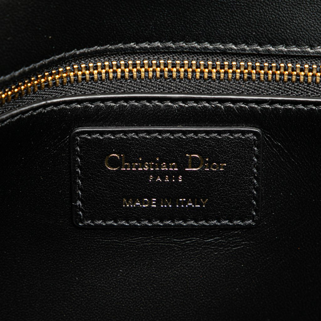Dior Pony Hair Leopard Print 30 Montaigne Flap - Side view