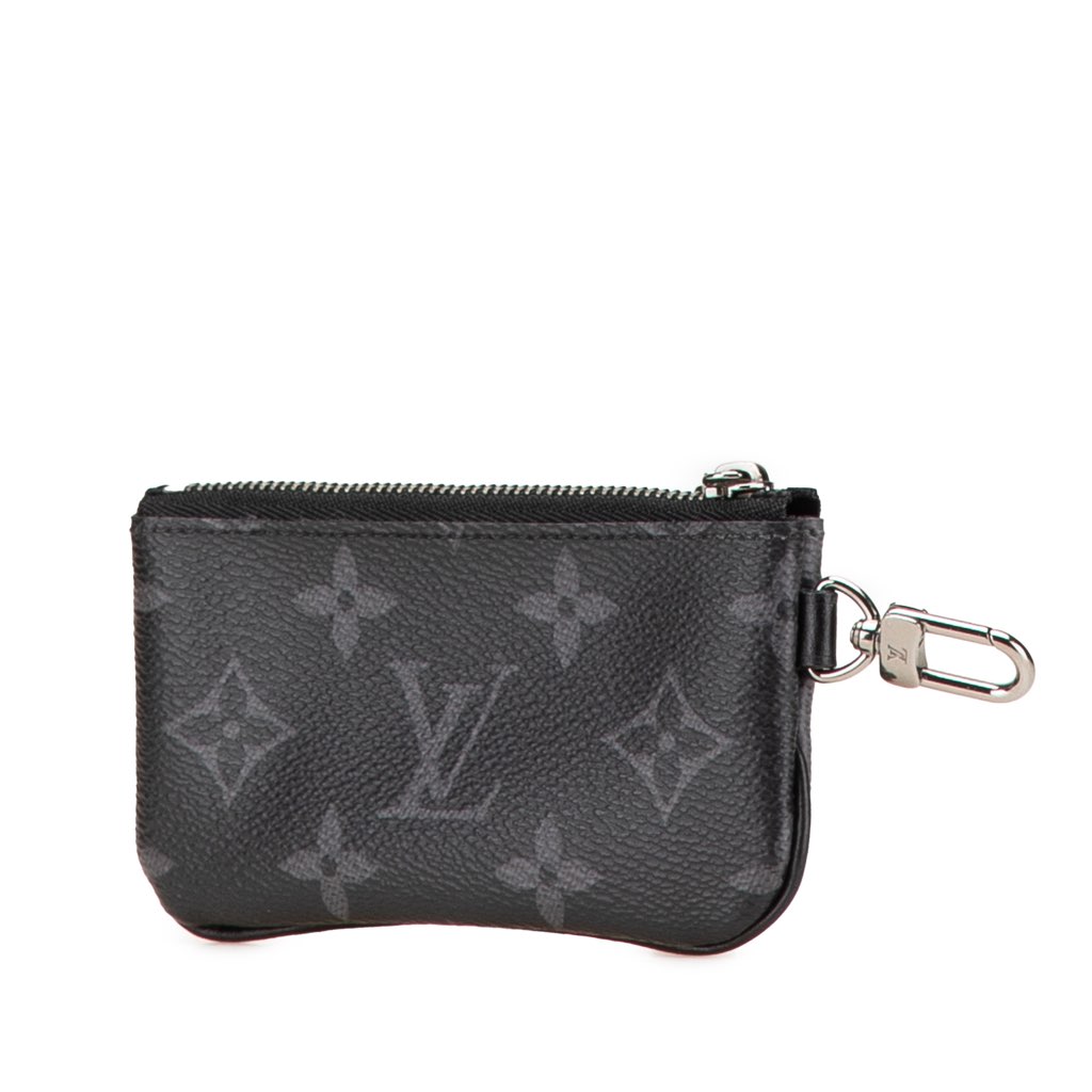 Louis Vuitton Monogram Eclipse Reverse Trio Messenger Key Pouch - 2
