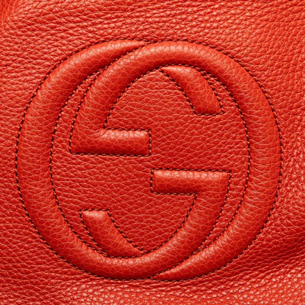 Gucci Medium Leather Soho Shoulder Bag - Image 10